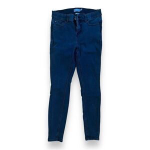 Torrid Womens Bombsheel Skinny Jeans High Rise Stretch  Black Size 12R